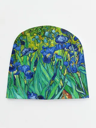 Детская шапка / Ирисы Ван Гога