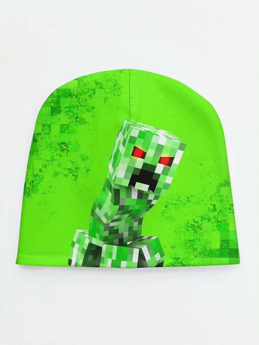 Детская шапка / MINECRAFT CREEPER