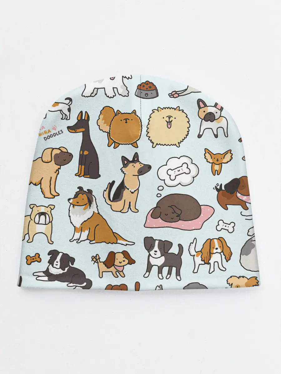 Детская шапка / Собаки