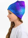 Детская шапка / Космос