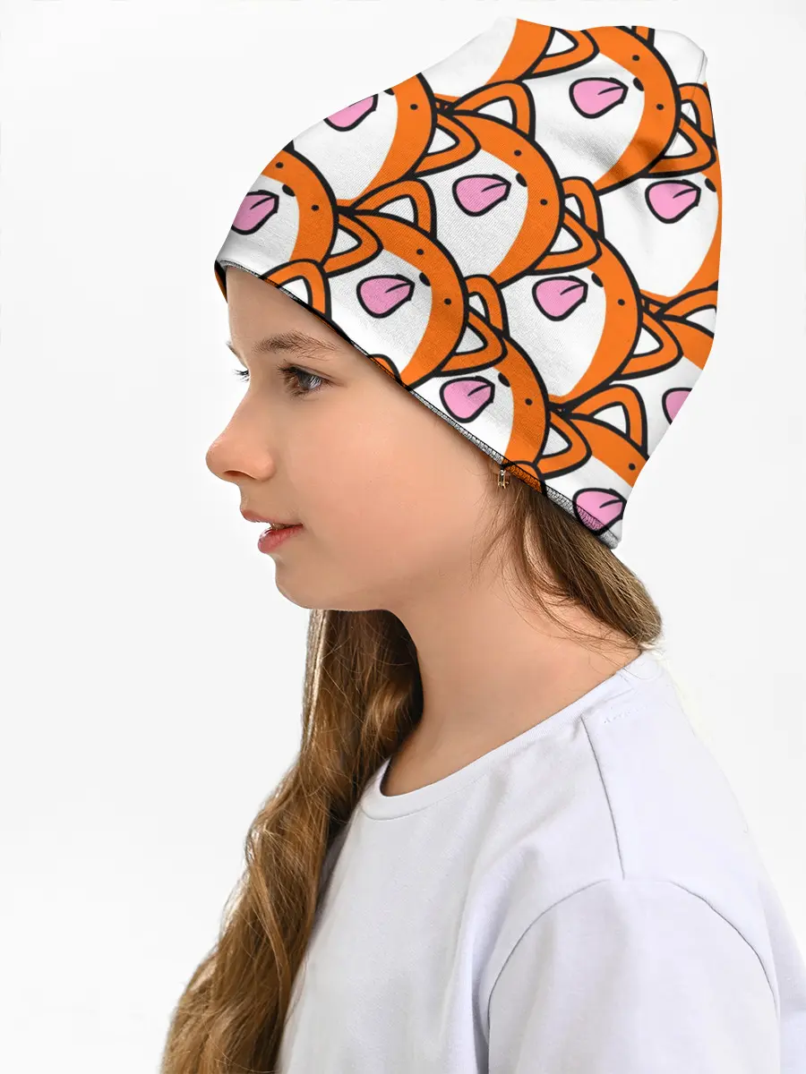 Детская шапка / ЛИСИЧКИ