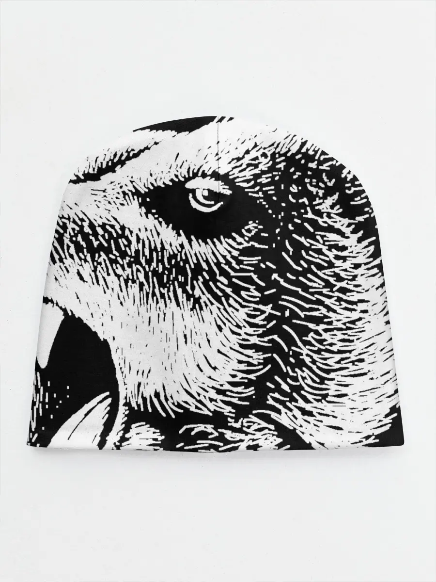 Детская шапка / Черный медведь