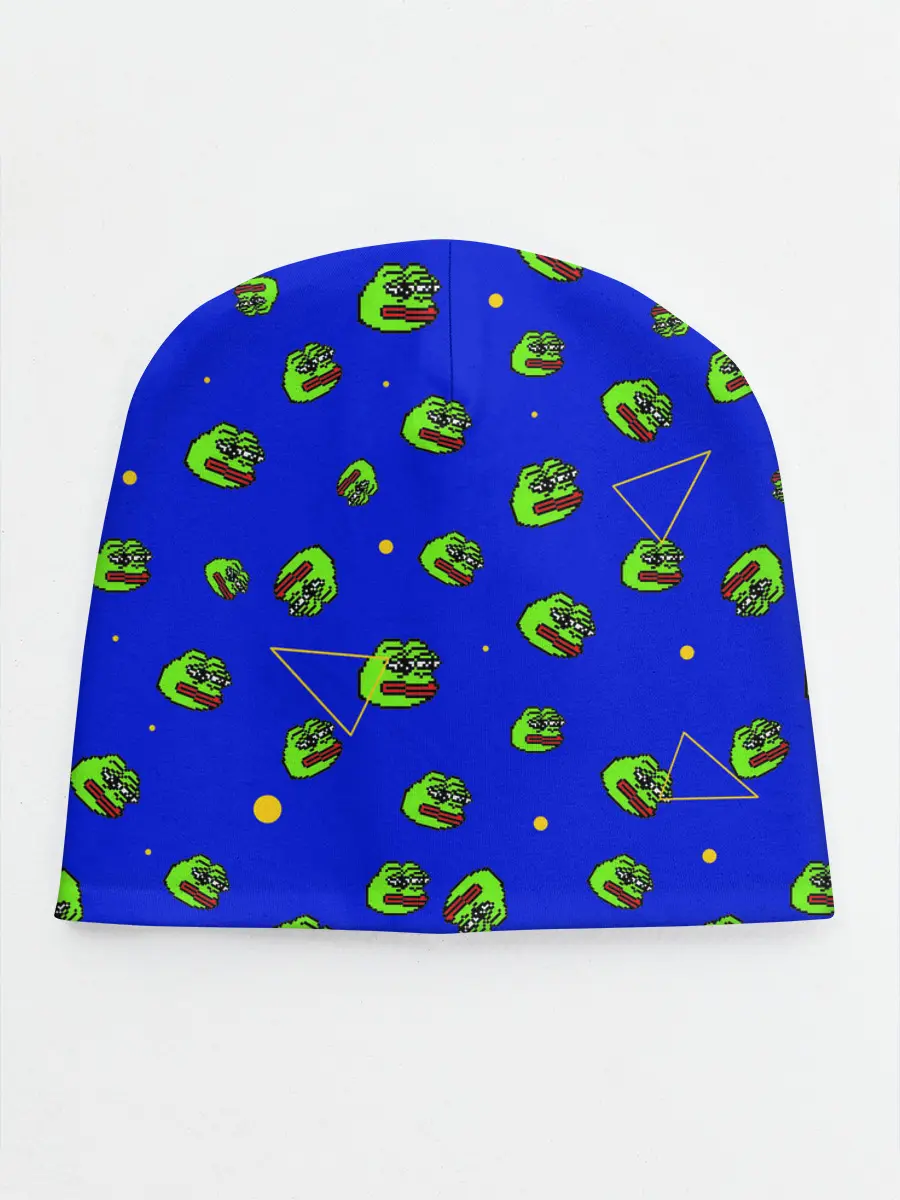 Детская шапка / Лягушка Пепе