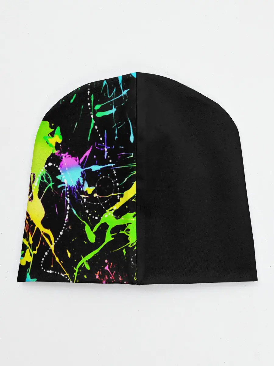 Детская шапка / НЕОНОВЫЕ КРАСКИ