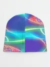 Детская шапка / Узоры / Абстракция /Неон