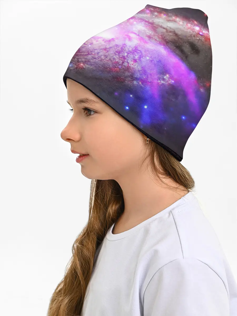 Детская шапка / Космическая спираль