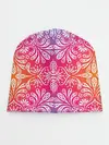 Детская шапка / Цветочный узор