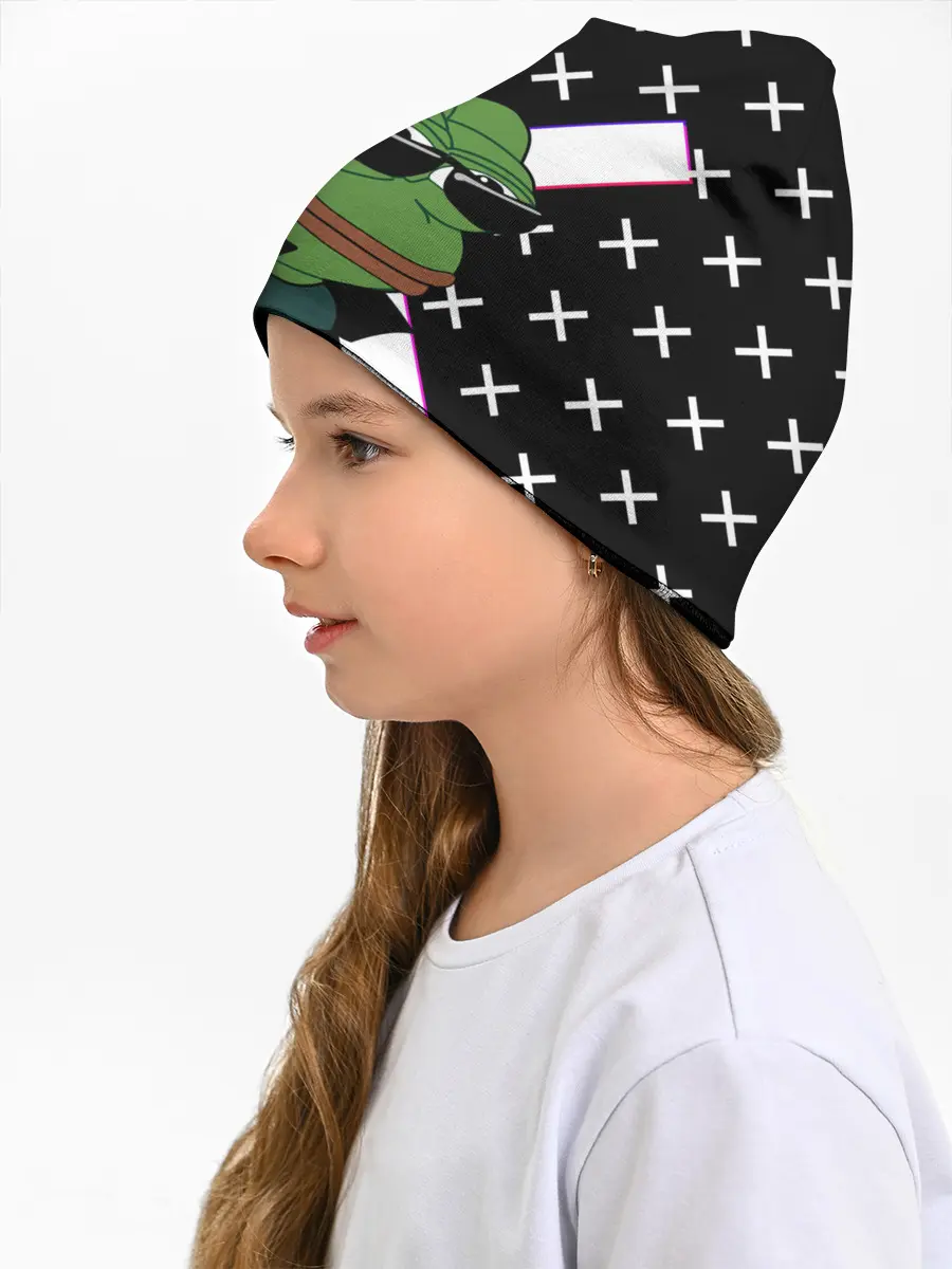 Детская шапка / Pepe в очках EZ