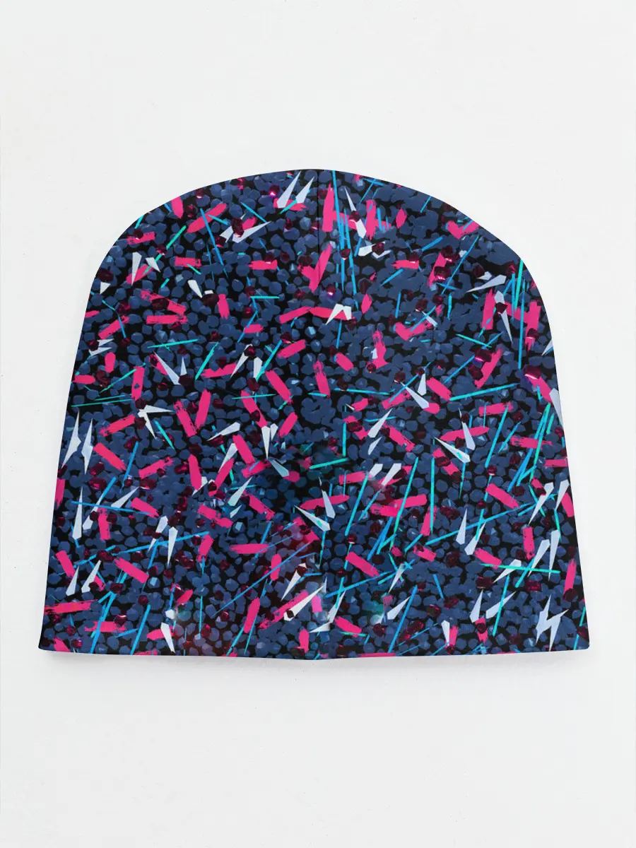 Детская шапка / Кристаллы и линии