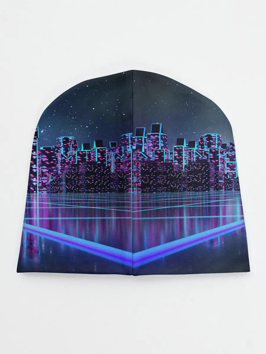 Детская шапка / SYNTHWAVE / RETROWAVE