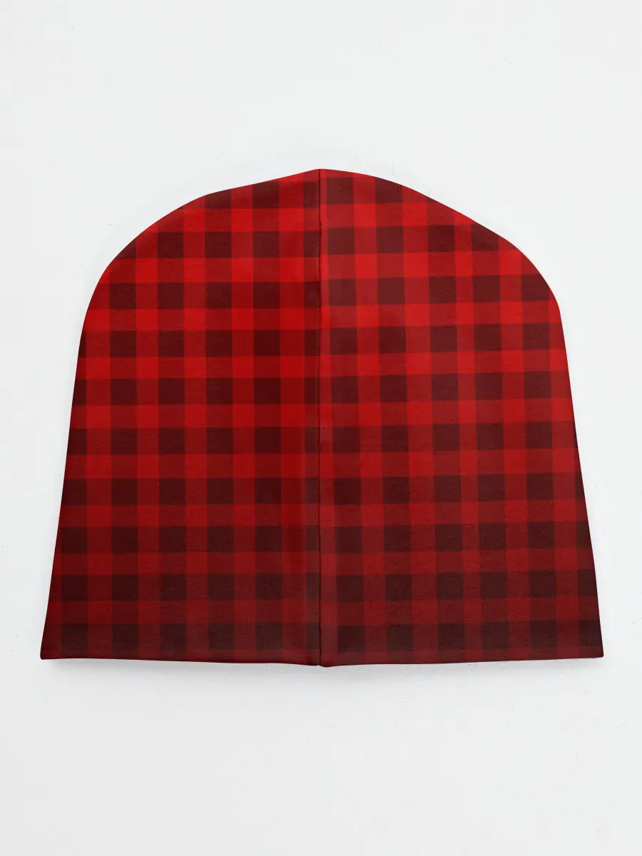 Детская шапка / В КЛЕТОЧКУ