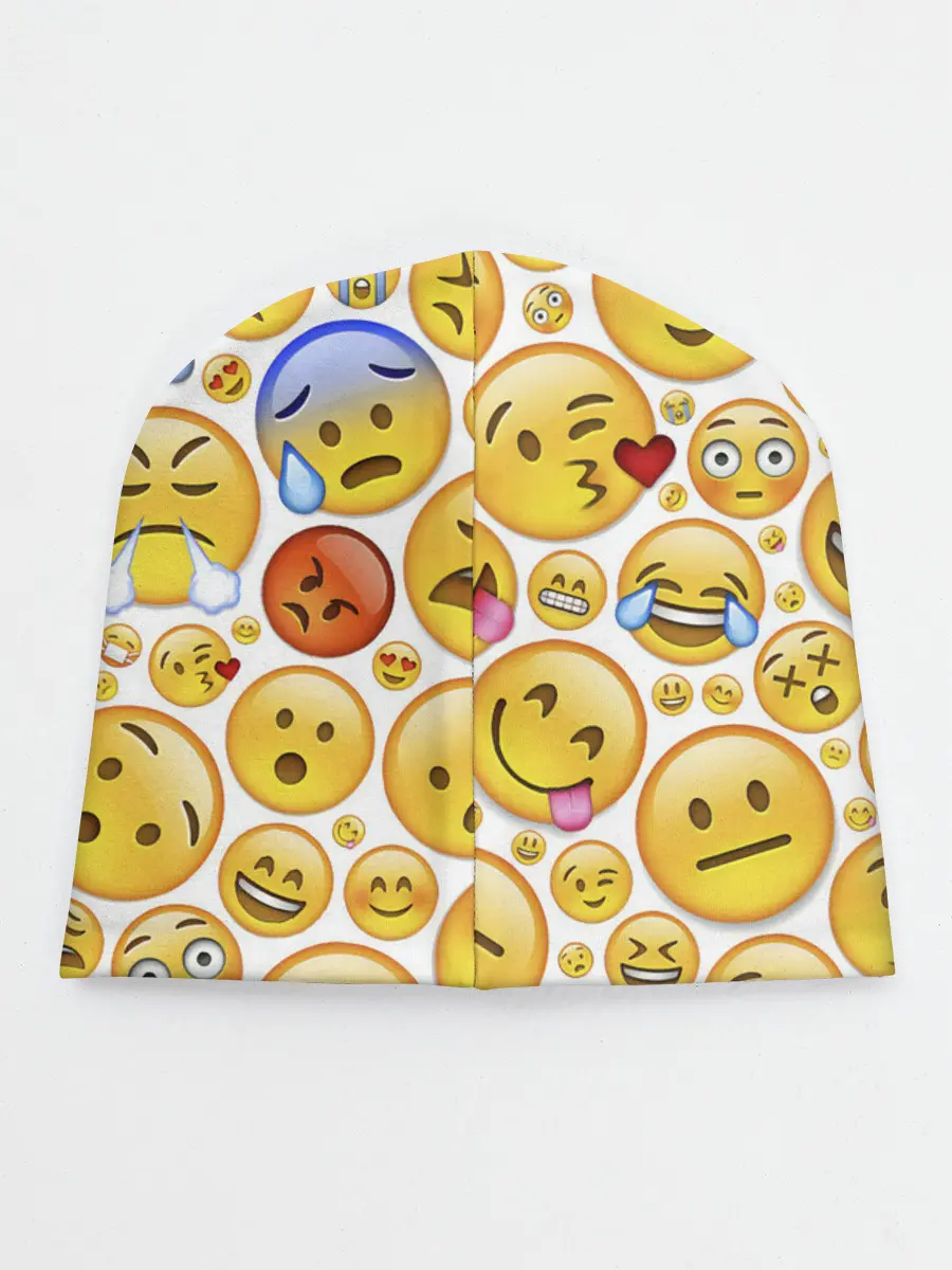 Детская шапка / Смайлы.