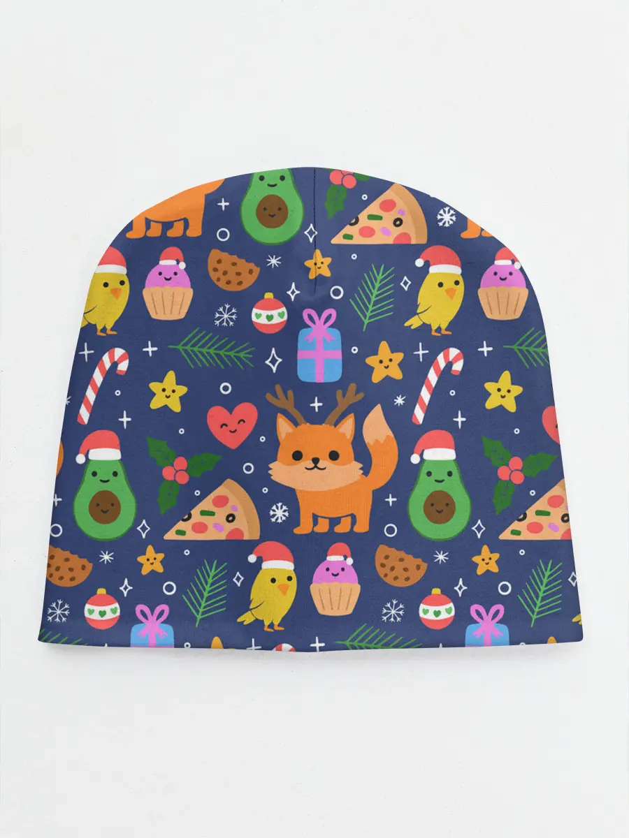 Детская шапка / Новогодний макет