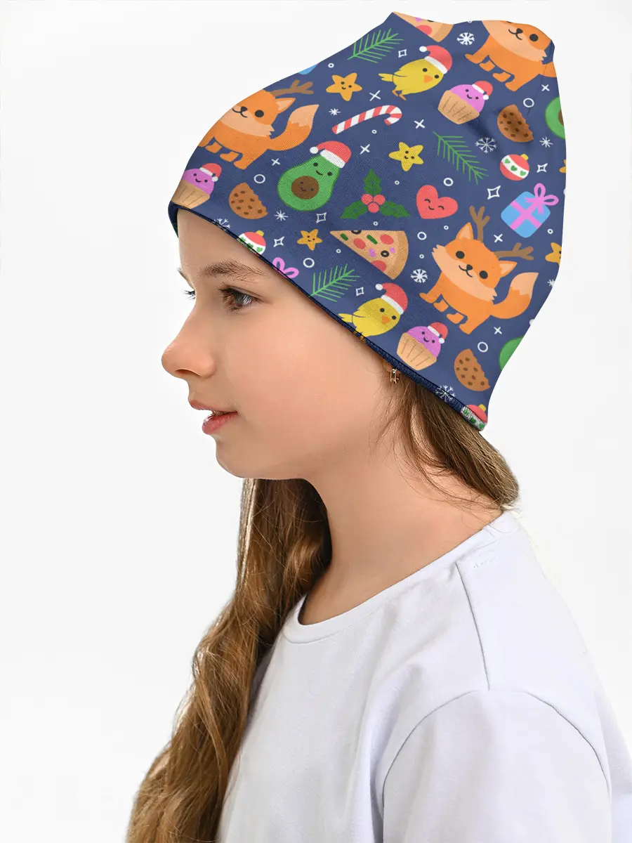 Детская шапка / Новогодний макет