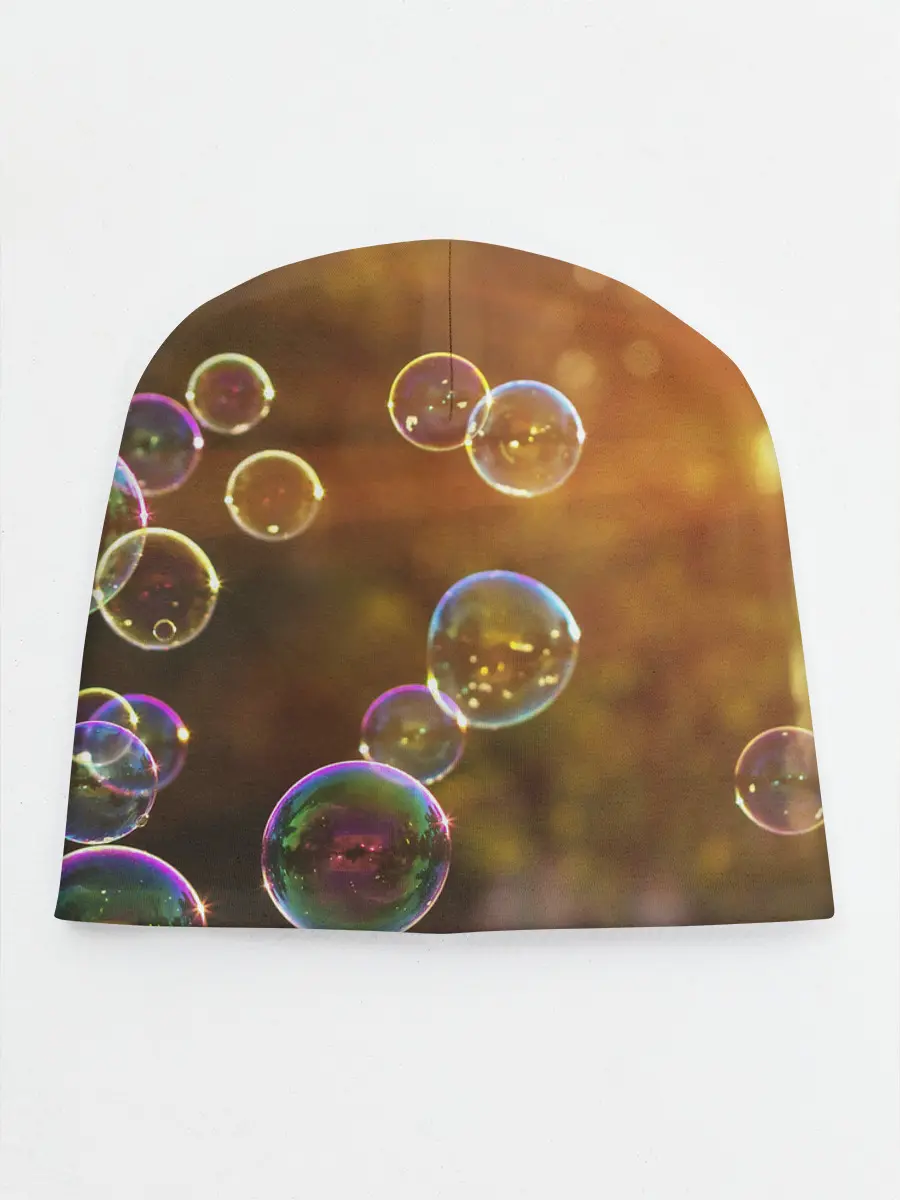 Детская шапка / Мыльные пузыри.