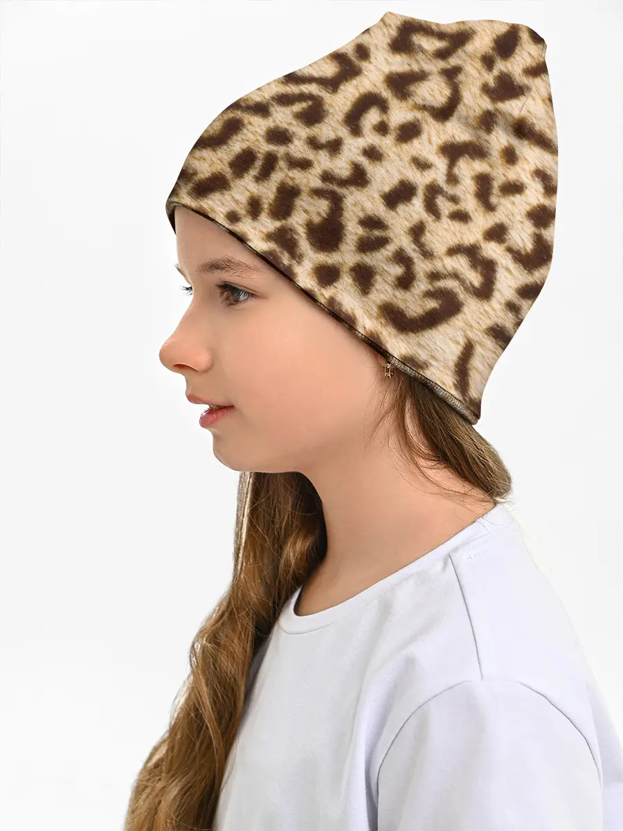 Детская шапка / Леопард