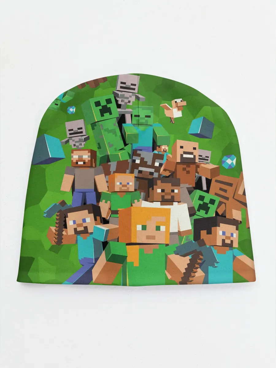 Детская шапка / Minecraft