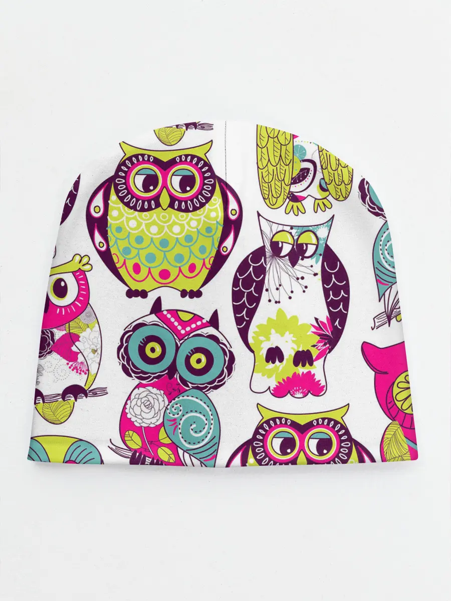 Детская шапка / МУДРЫЕ СОВЫ | WISE OWLS