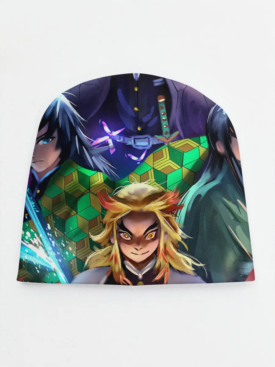 Детская шапка / KIMETSU NO YAIBA вместе