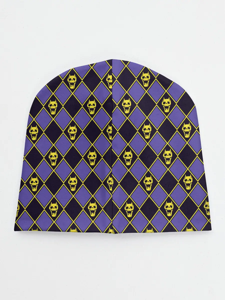 Детская шапка / KILLER QUEEN синий паттерн