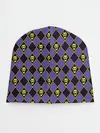 Детская шапка / KILLER QUEEN синий паттерн