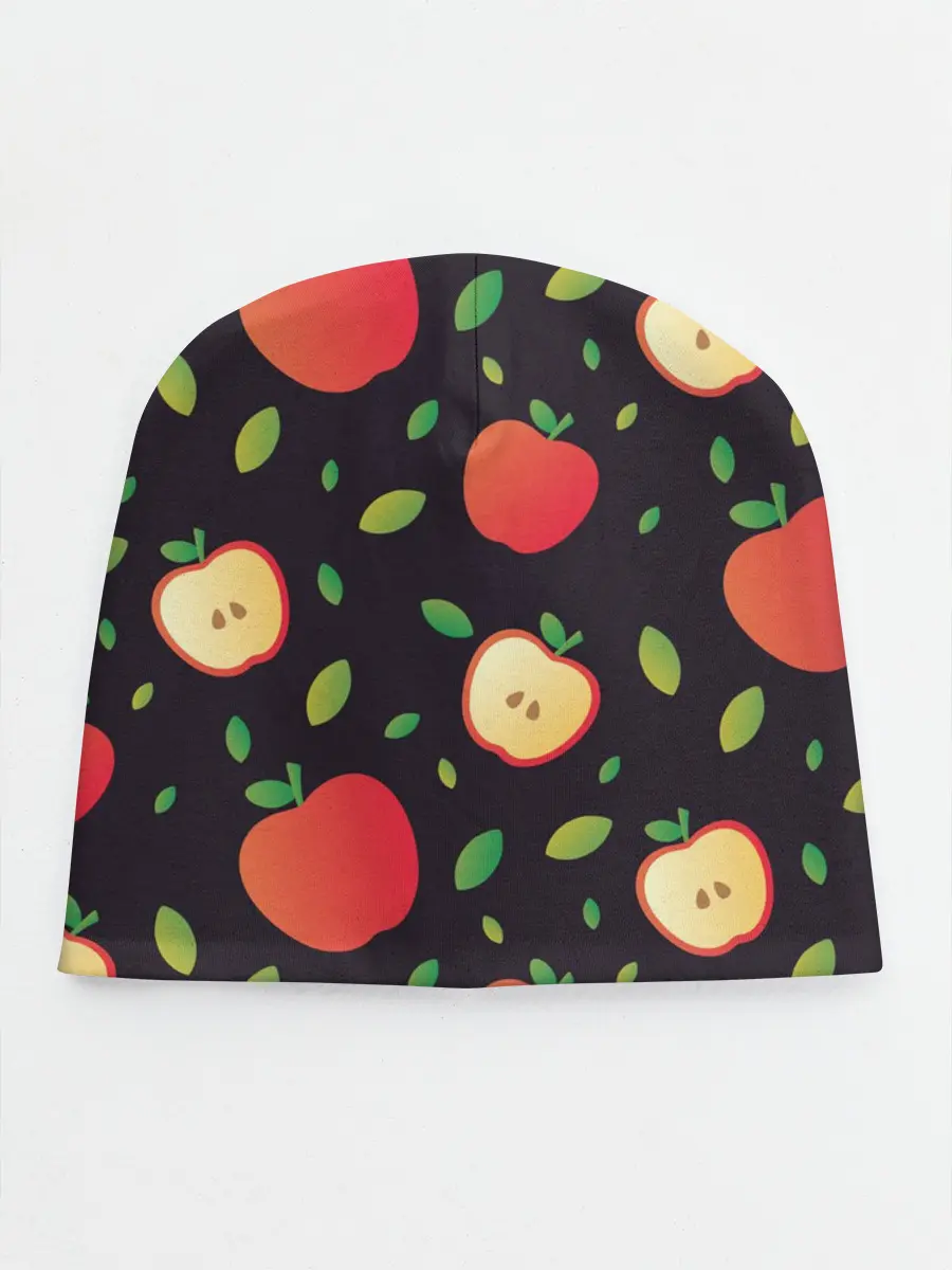 Детская шапка / Яблочный узор