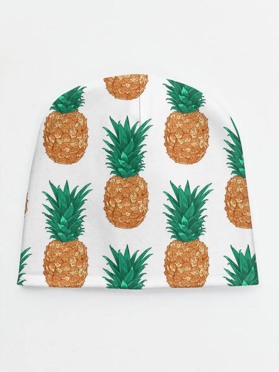 Детская шапка / Ананасовый арт