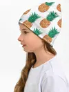 Детская шапка / Ананасовый арт