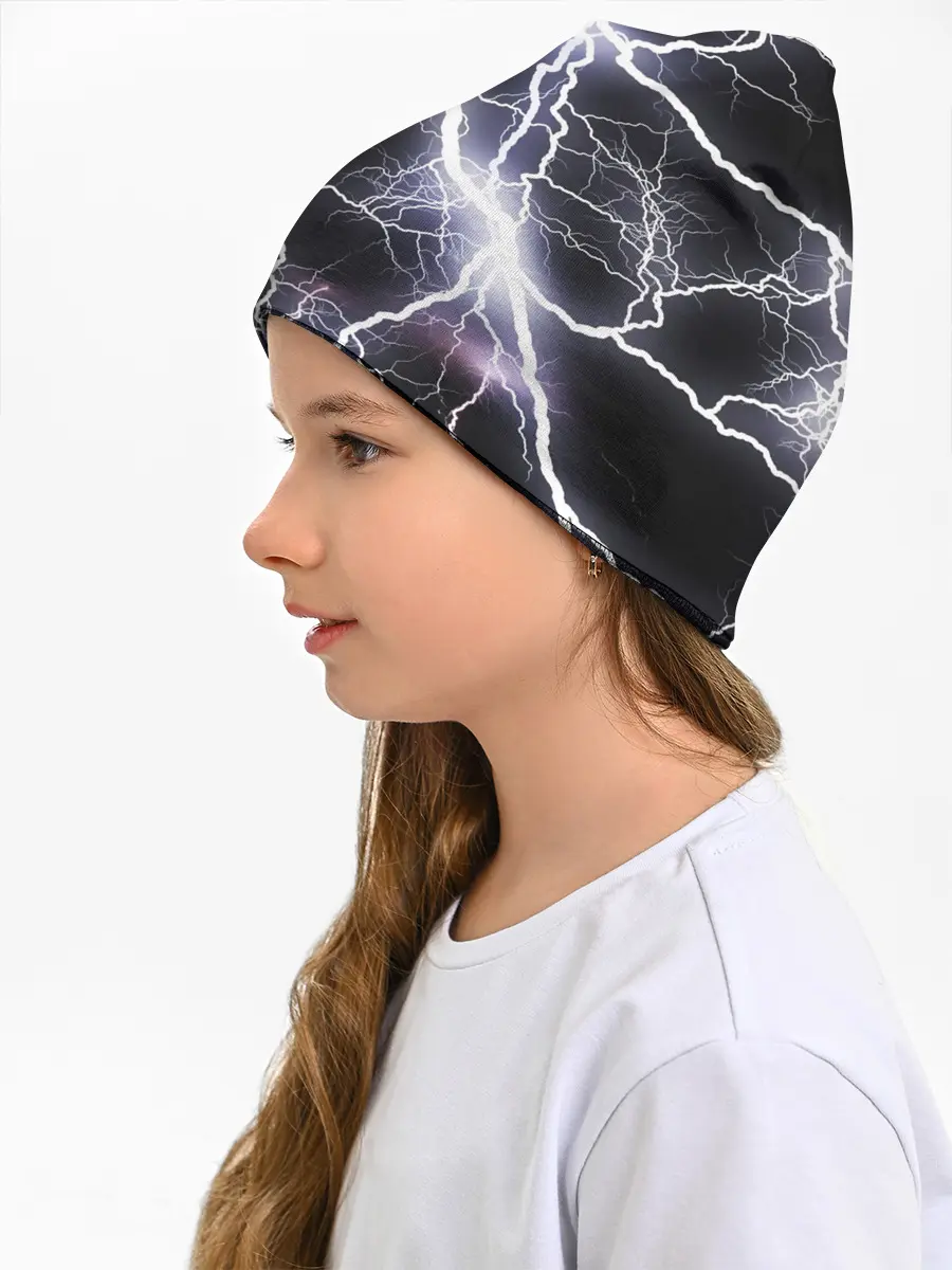 Детская шапка / Молния