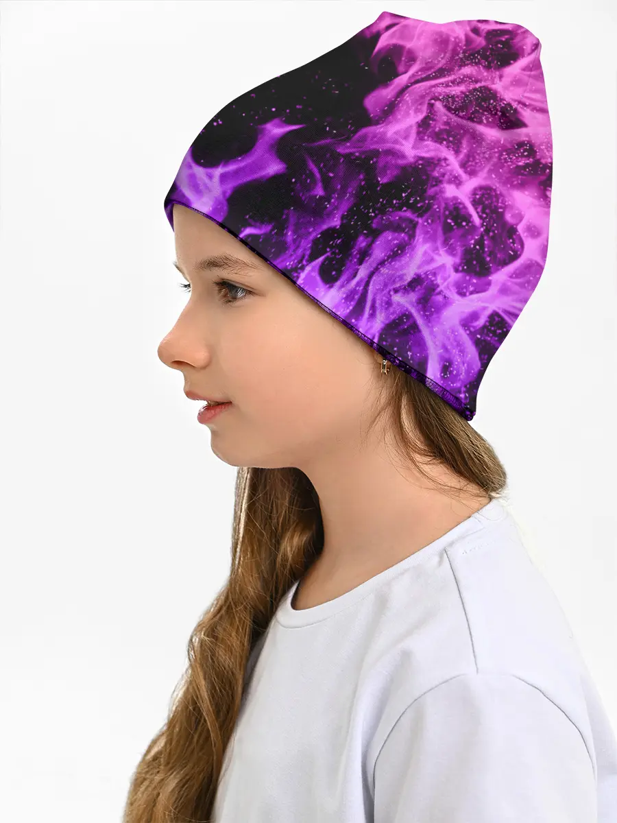 Детская шапка / ЦВЕТНОЙ ОГОНЬ | NEON FIRE