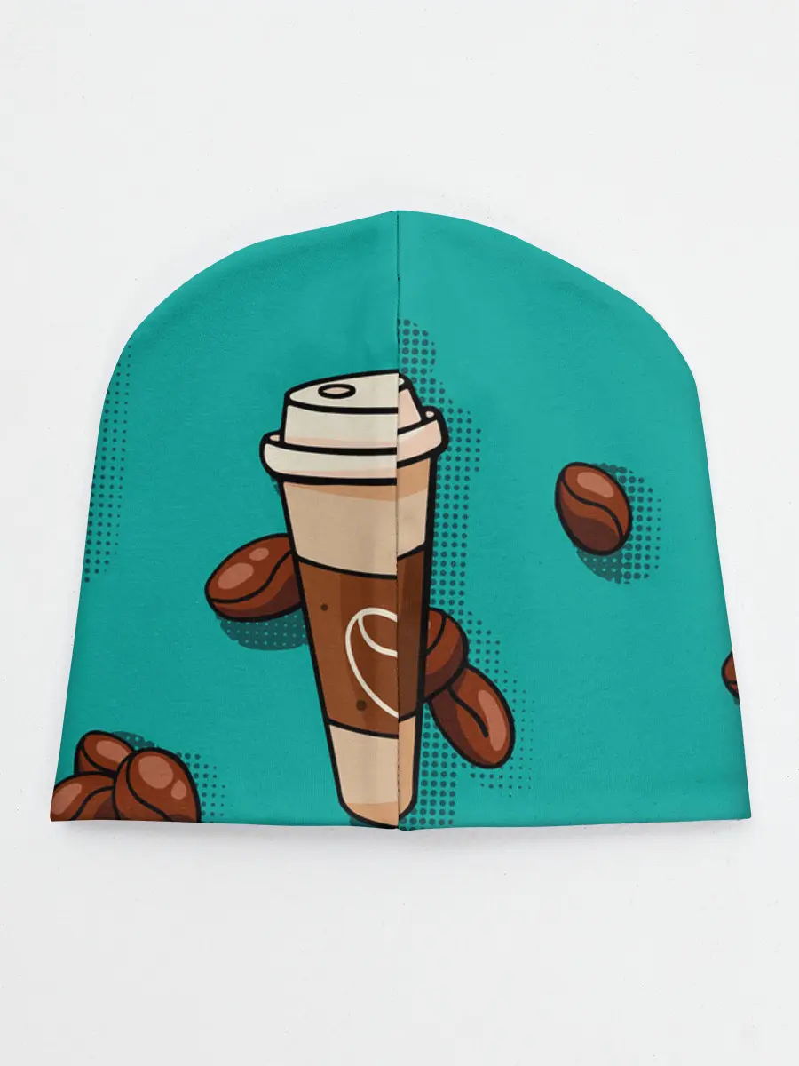 Детская шапка / Я ЛЮБЛЮ КОФЕ | I LOVE COFFEE