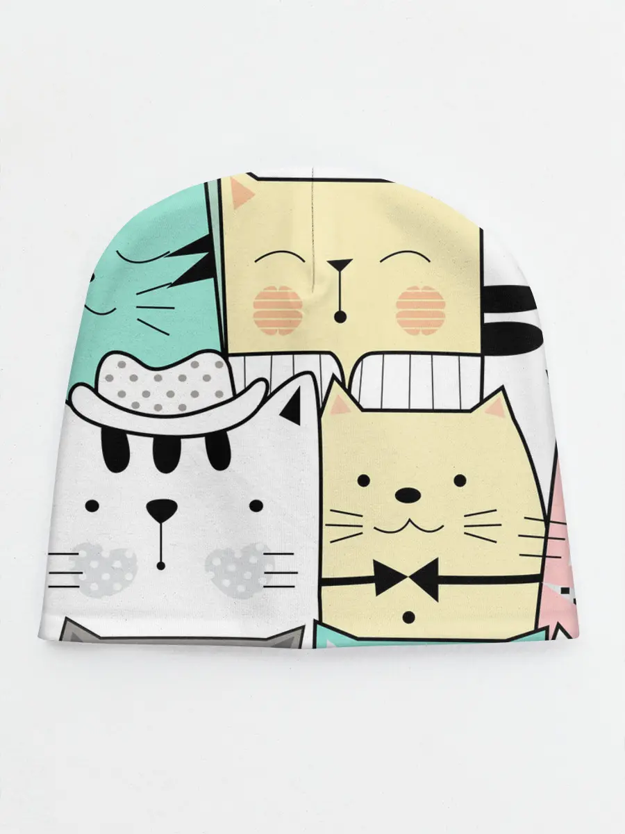 Детская шапка / ДЕЛОВЫЕ КОТЕЙКИ | ЛЮБЛЮ КОТОВ