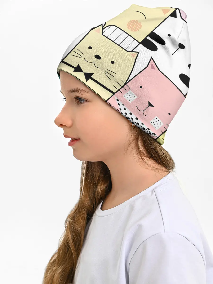 Детская шапка / ДЕЛОВЫЕ КОТЕЙКИ | ЛЮБЛЮ КОТОВ