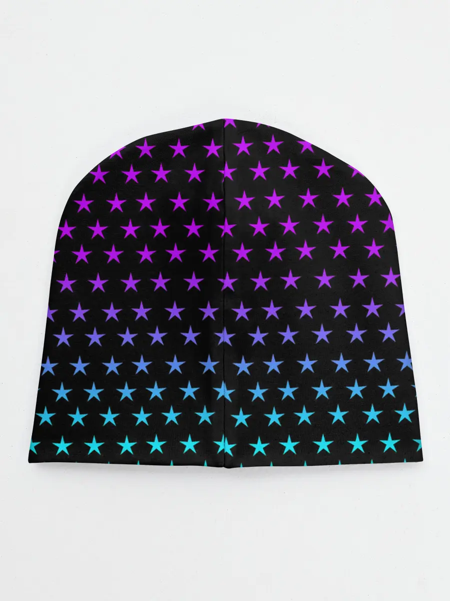 Детская шапка / НЕОНОВЫЕ ЗВЁЗДЫ