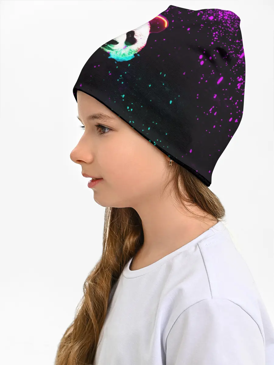 Детская шапка / Панда