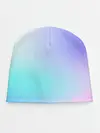 Детская шапка / небесно голубой градиентный
