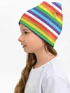 Детская шапка / Радужные полосы