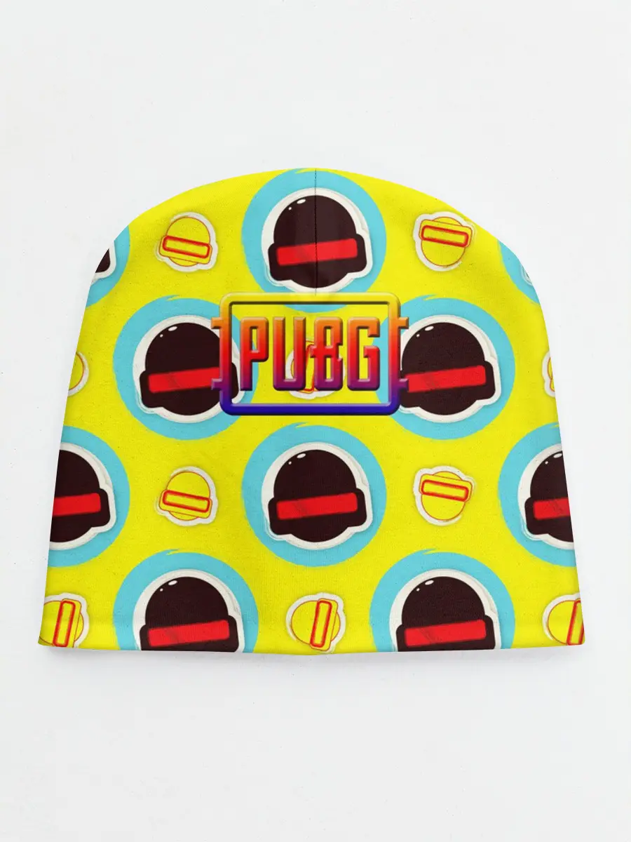 Детская шапка / PUBG | YELLOW
