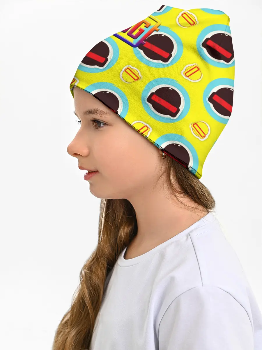 Детская шапка / PUBG | YELLOW