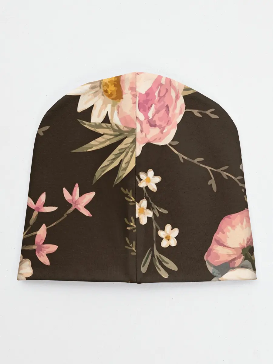 Детская шапка / цветы
