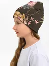 Детская шапка / цветы