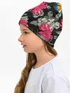 Детская шапка / Цветы