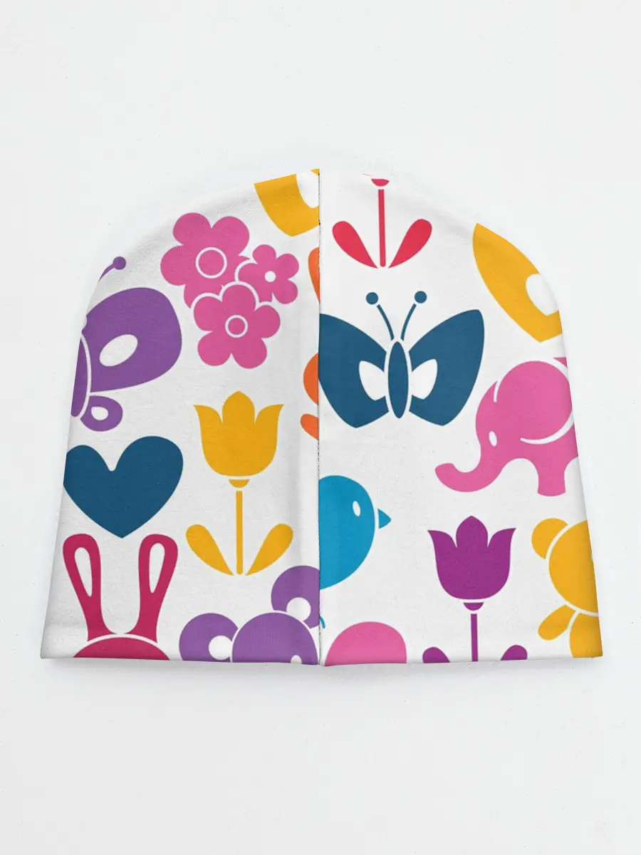 Детская шапка / Звери, детская