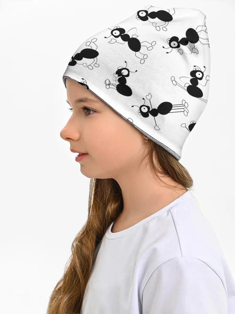 Детская шапка / Муравьи