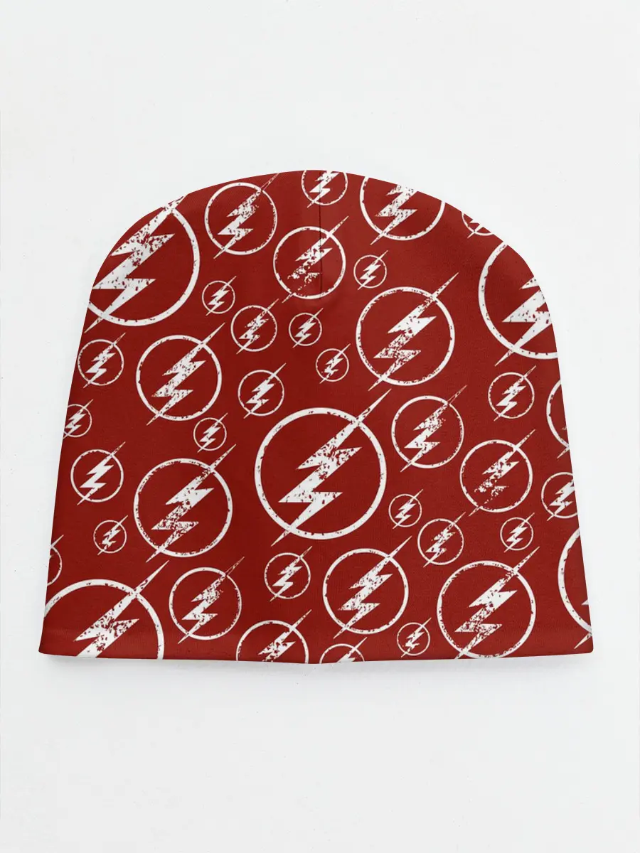Детская шапка / The Flash Logo Pattern