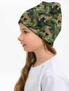 Детская шапка / Леопарды на ветках