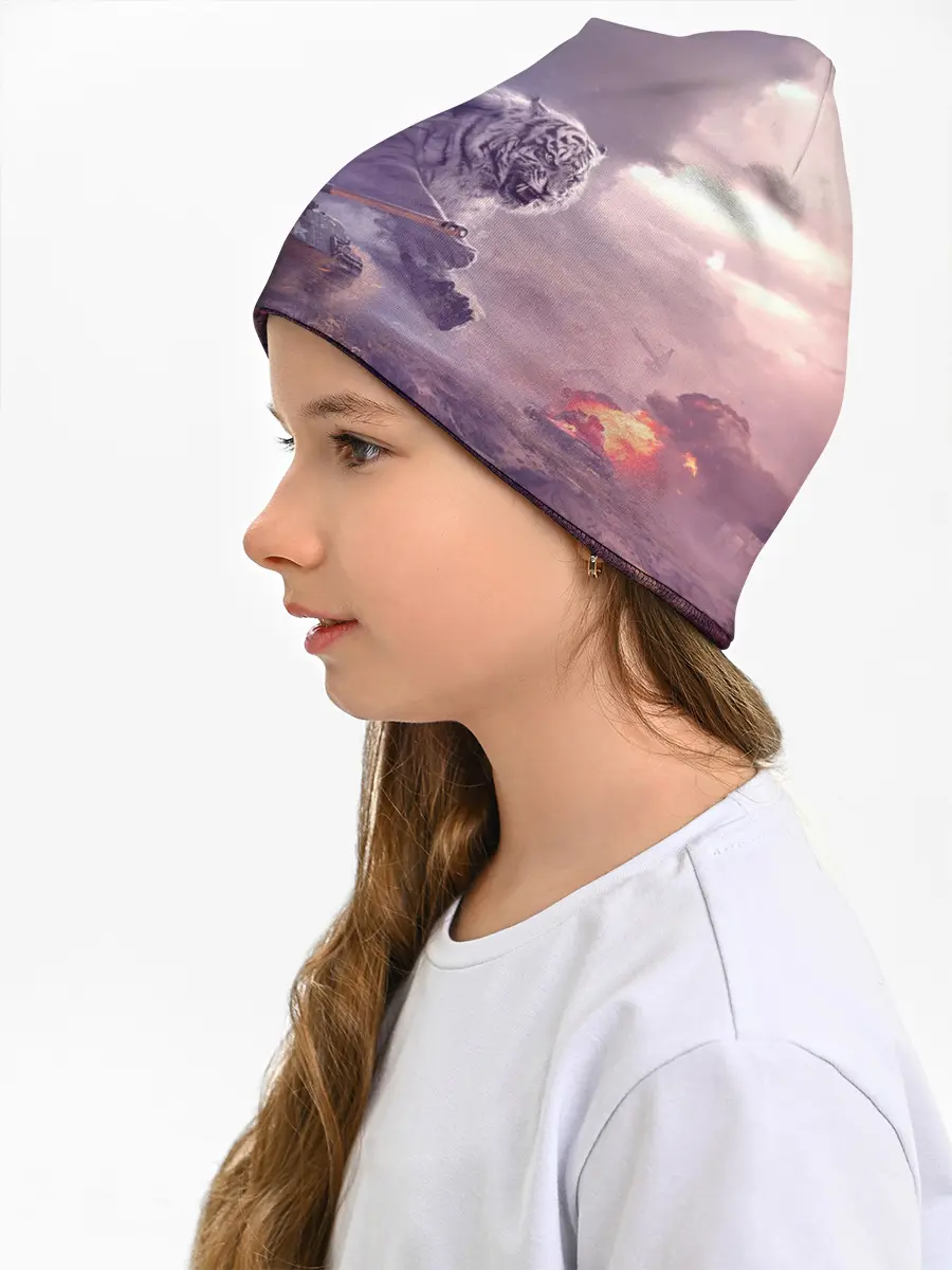 Детская шапка / Танк