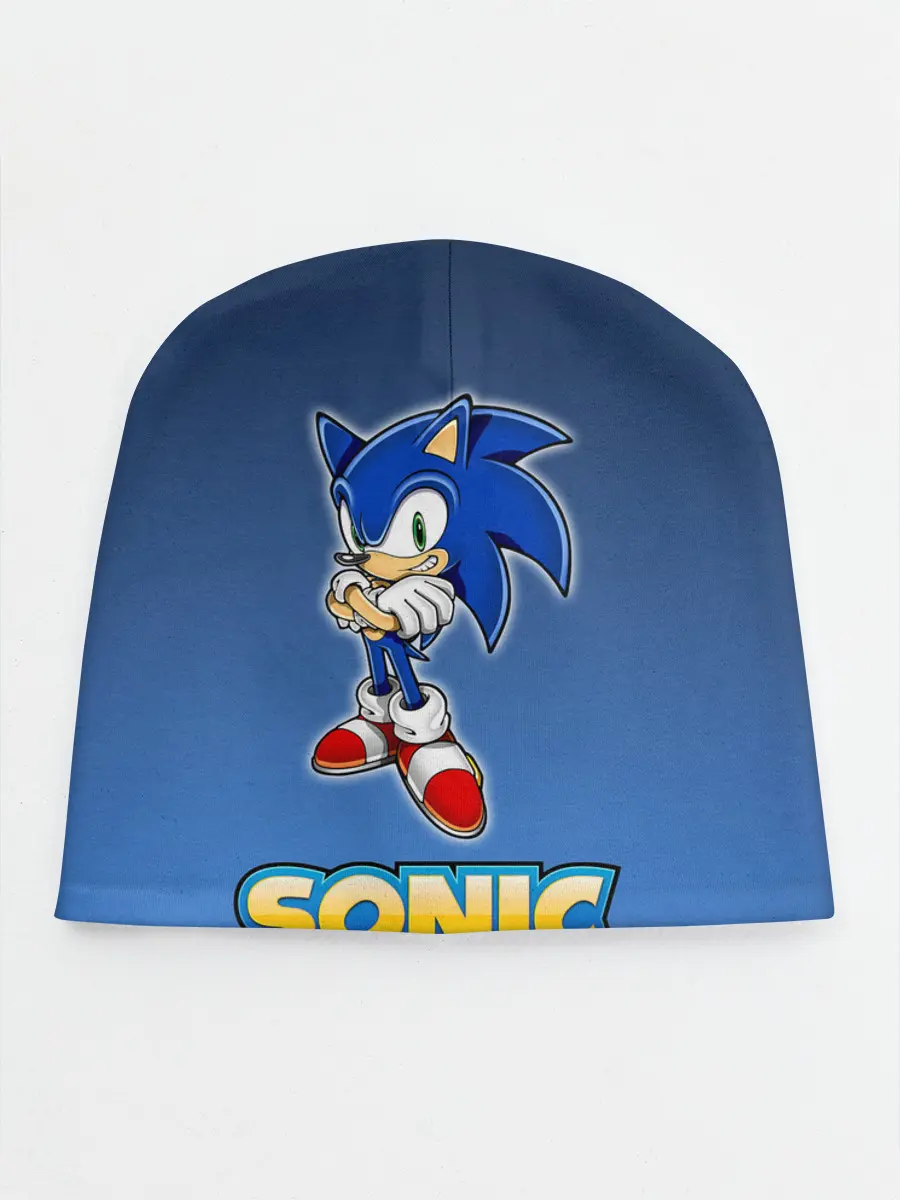 Детская шапка / Соник