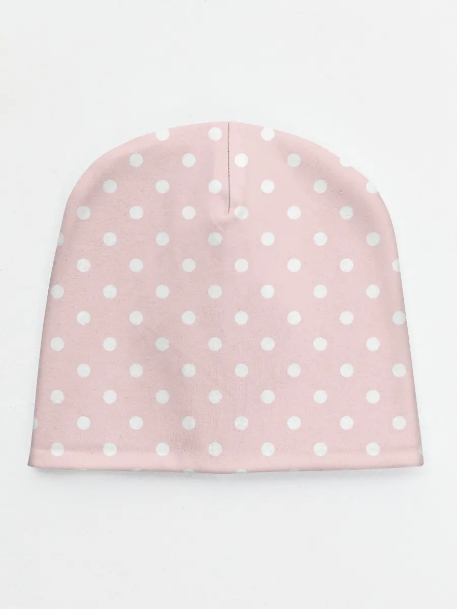 Детская шапка / мелкий горох