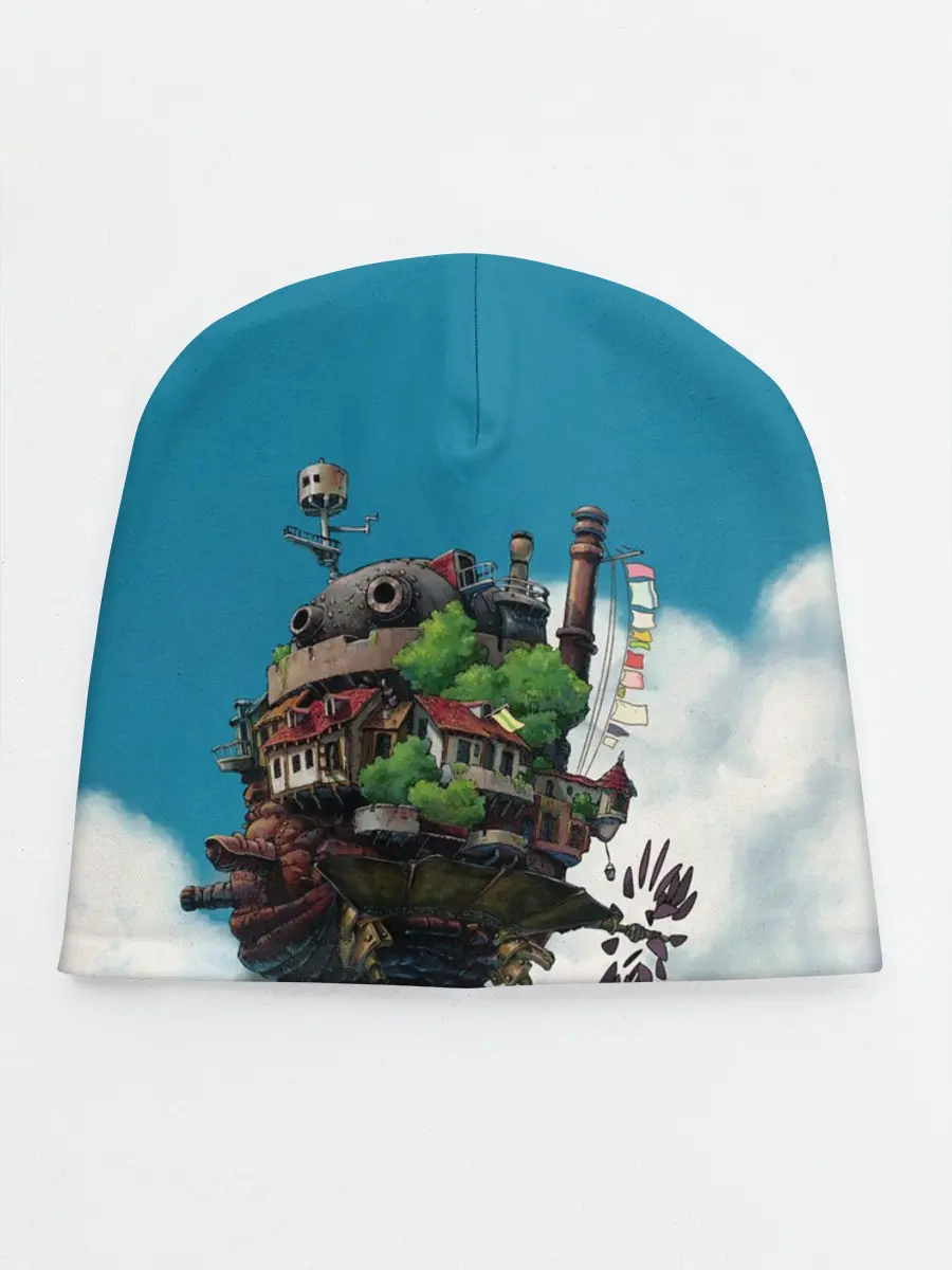 Детская шапка / Ходячий замок в облаках